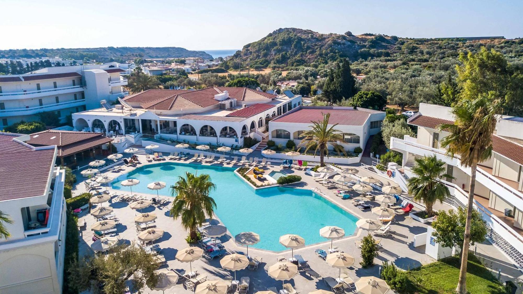 Hotel Niriides Beach Kolymbia Eksteriør billede