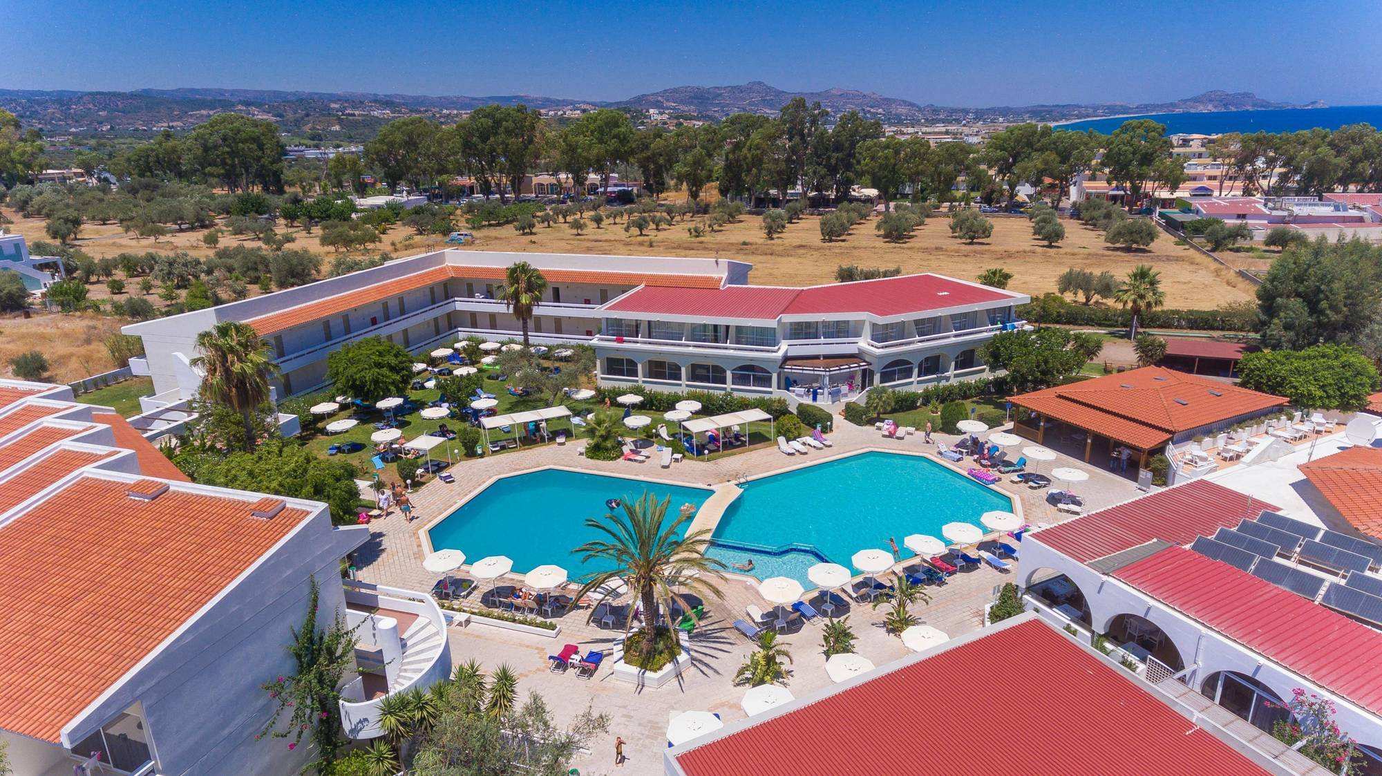 Hotel Niriides Beach Kolymbia Eksteriør billede