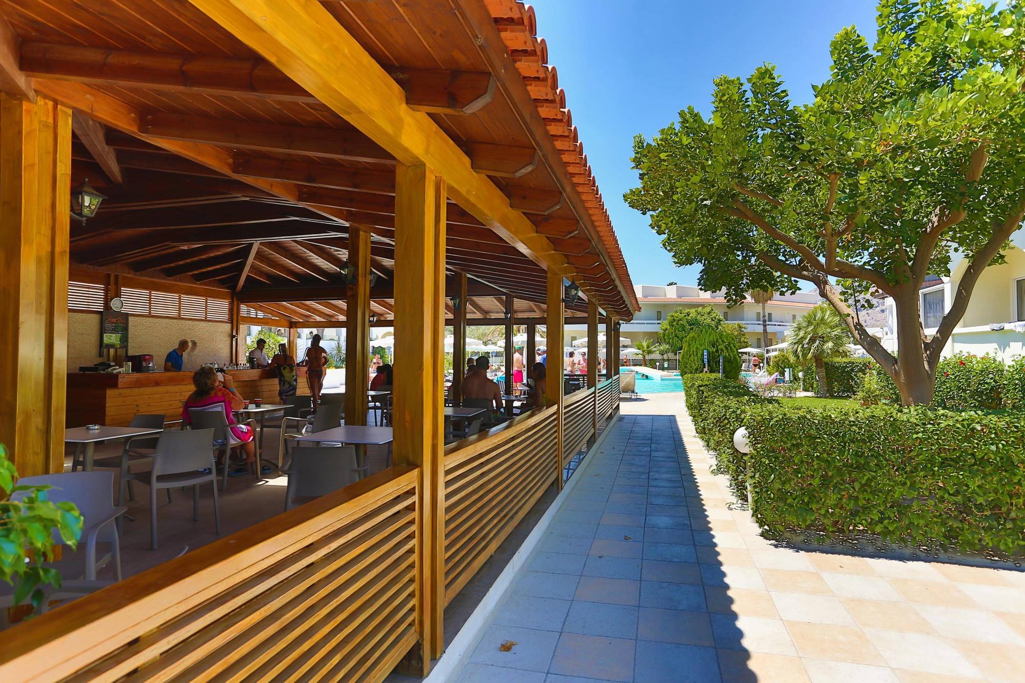 Hotel Niriides Beach Kolymbia Eksteriør billede