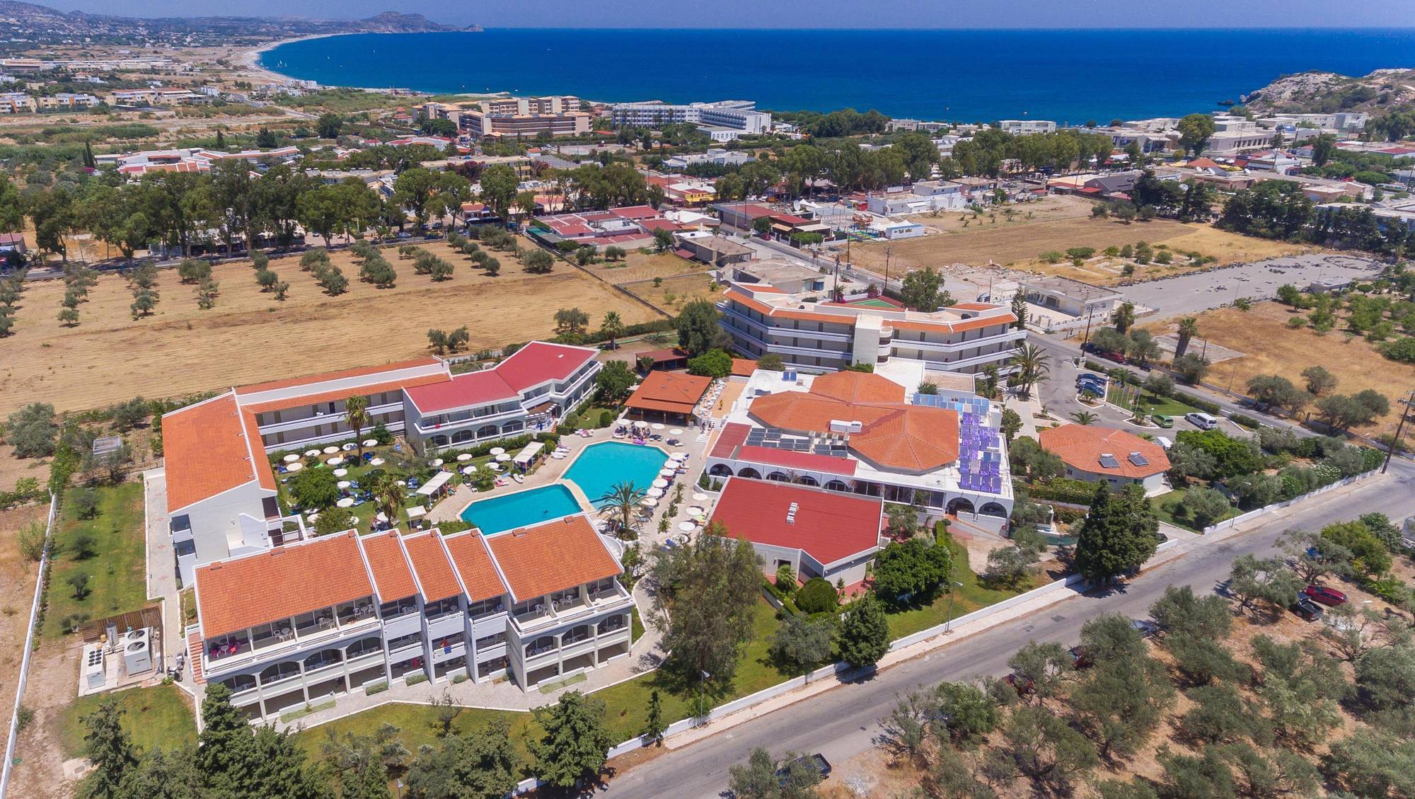 Hotel Niriides Beach Kolymbia Eksteriør billede